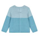 Younger Boys Blue & Grey Tracksuit, 1, hi-res