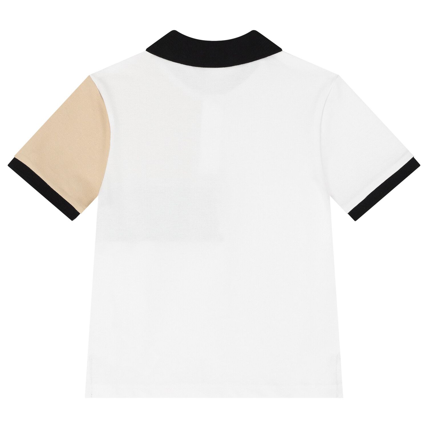 Boys White & Black Logo Shorts Set, 1, hi-res image number null