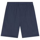 Boys White, Orange & Blue Shorts Set, 1, hi-res
