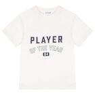 Boys White & Red Shorts Set, 2, hi-res