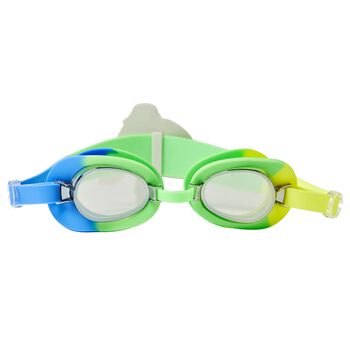 Green & Blue Eli the Elephant Swimming Goggles