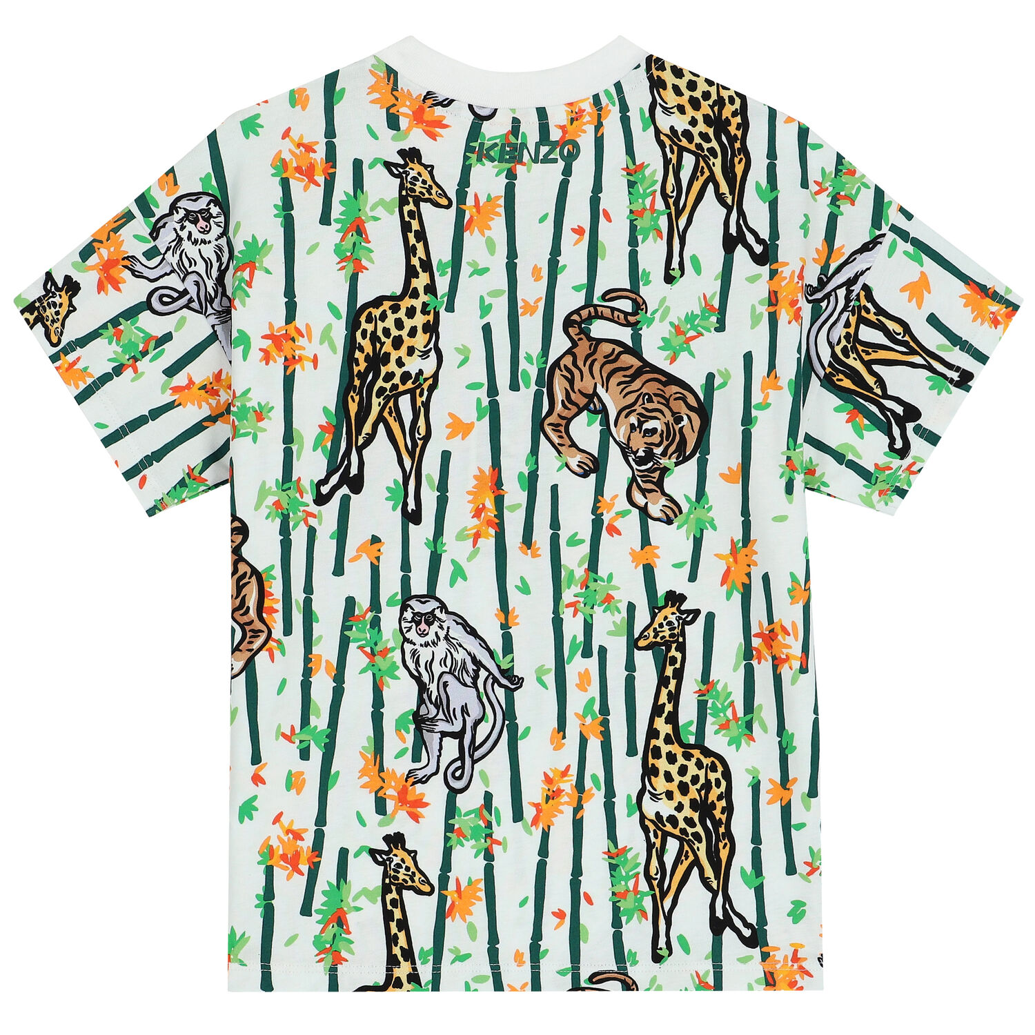 Boys White Bamboo T-Shirt, 1, hi-res image number null