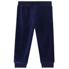 Baby Boys Navy Logo Tracksuit, 1, hi-res