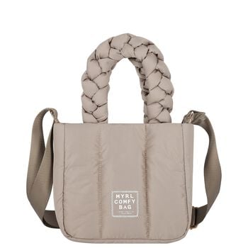 Girls Beige Logo Handbag ( 18cm )