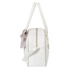 White Logo Baby Changing Bag, 1, hi-res