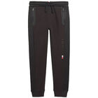 Boys Black Logo Joggers, 1, hi-res