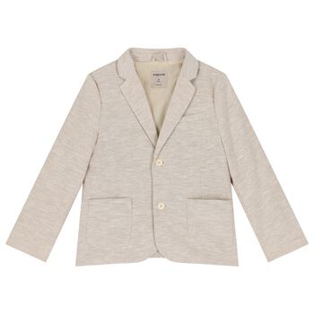 Boys Beige Blazer