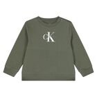 Green Logo Younger Tracksuit, 7, hi-res