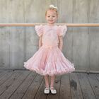 Girls Pink 4th Birthday T-Shirt, 3, hi-res