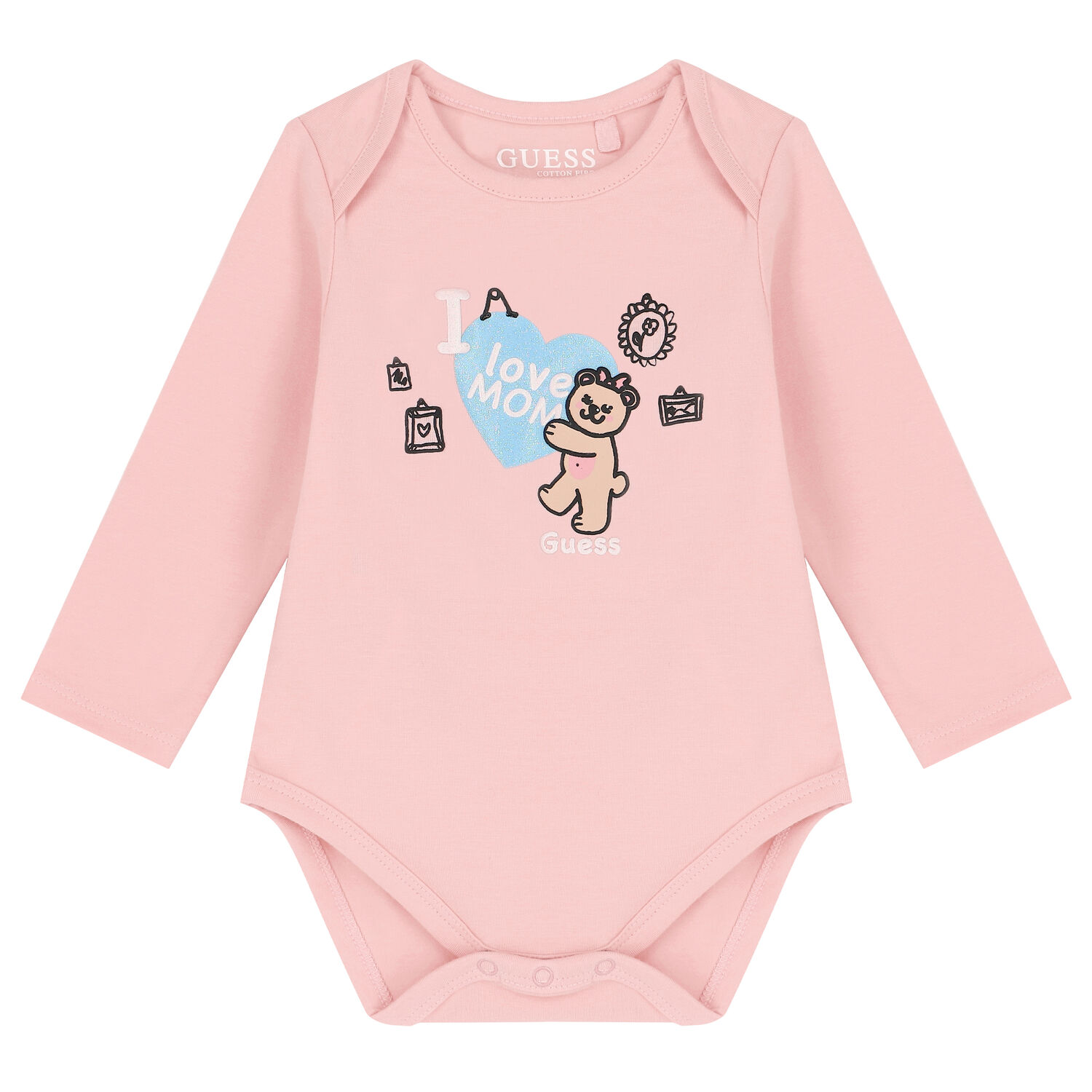 Baby Girls Pink & Blue Logo Gift Set, 1, hi-res