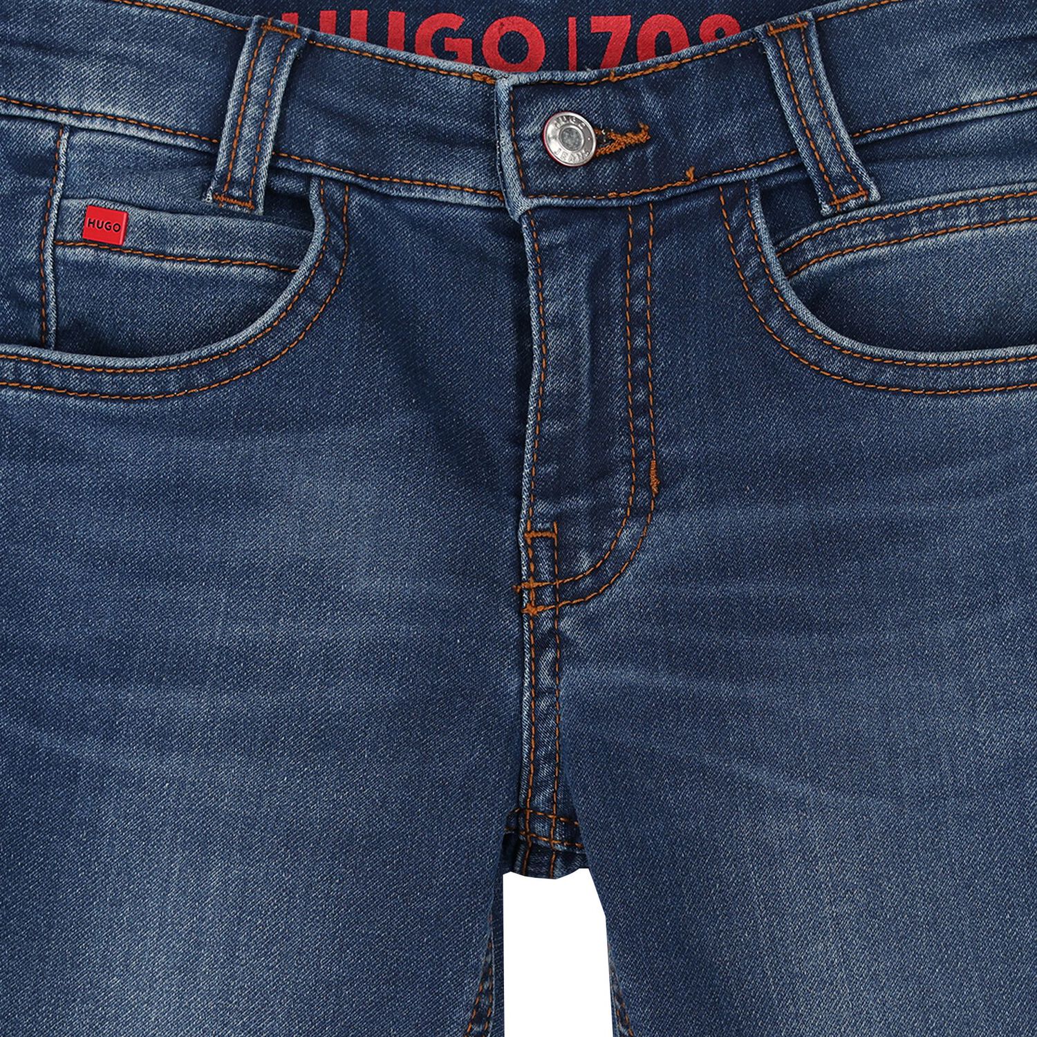Boys Blue Denim Jeans, 1, hi-res