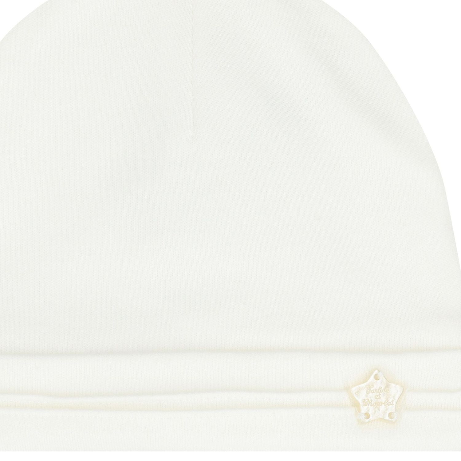 Ivory Star Logo Baby Hat, 1, hi-res