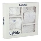 White & Grey Stars Baby Gift Set, 2, hi-res