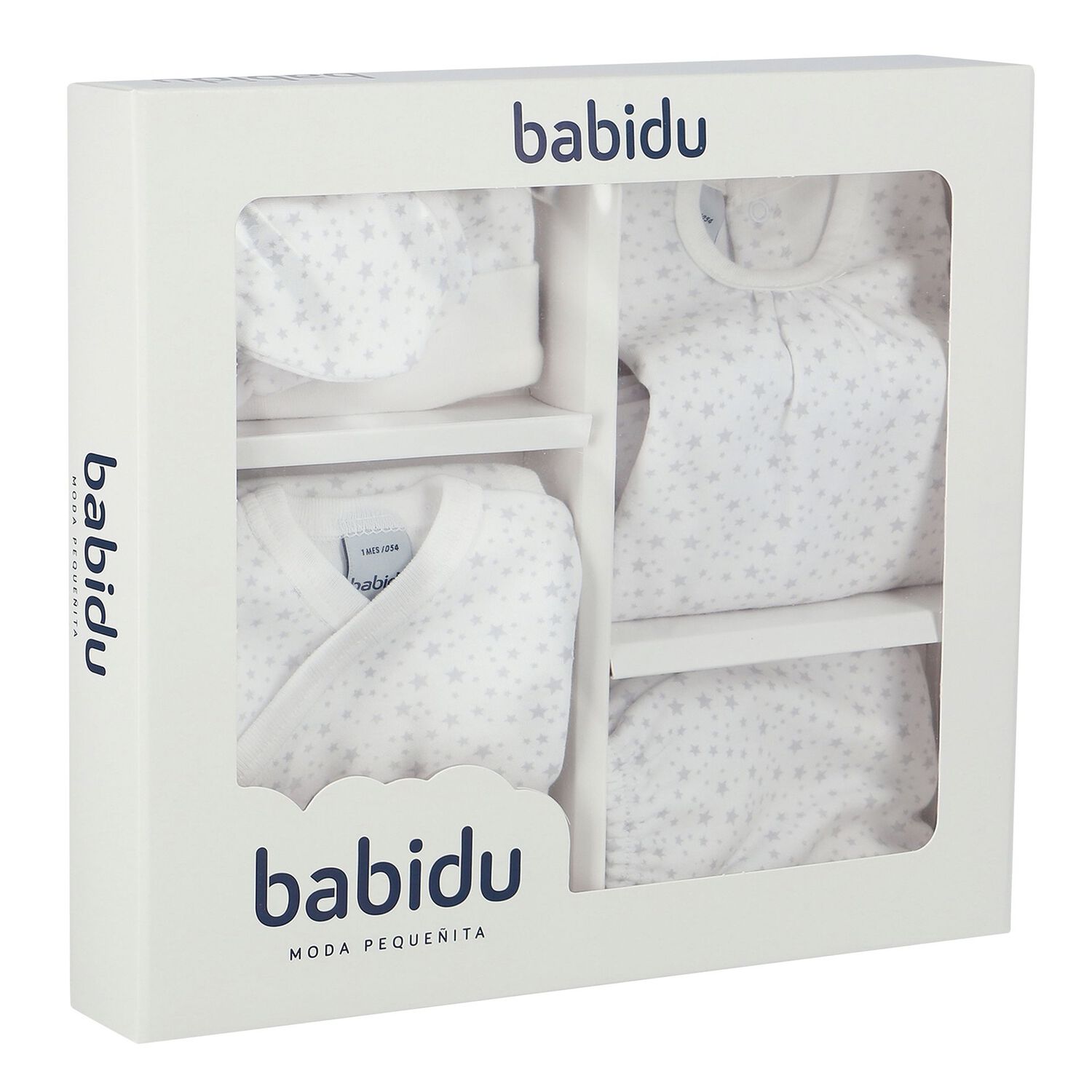 White & Grey Stars Baby Gift Set, 2, hi-res image number null