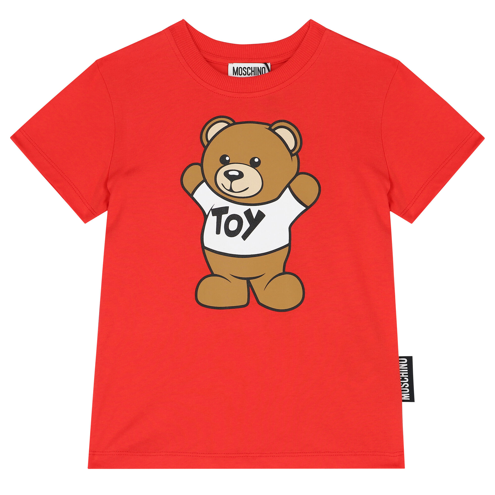 Shirt with teddy bear logo discount