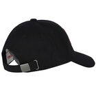 Boys Black Logo Cap, 1, hi-res