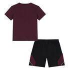 Younger Boys Burgundy & Black Spider-Man Marvel Shorts Set, 1, hi-res