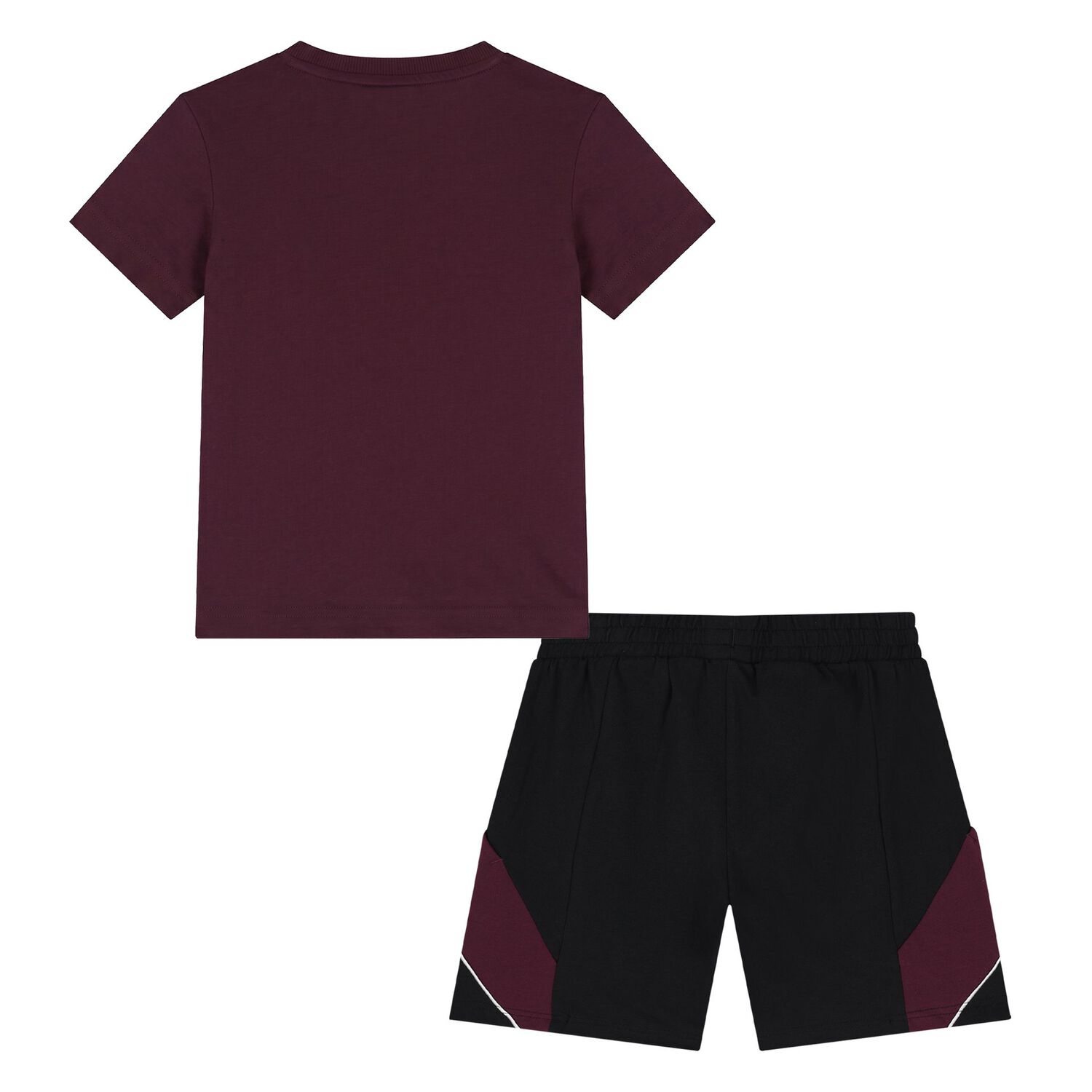 Younger Boys Burgundy & Black Spider-Man Marvel Shorts Set, 1, hi-res