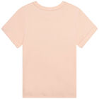 Girls Pink Logo T-Shirt, 1, hi-res