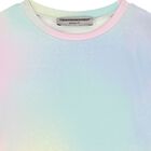 Girls Regular Fit Softskin Candyfloss Logo T-Shirt, 1, hi-res