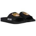 Black Teddy Bear Logo Sliders, 1, hi-res