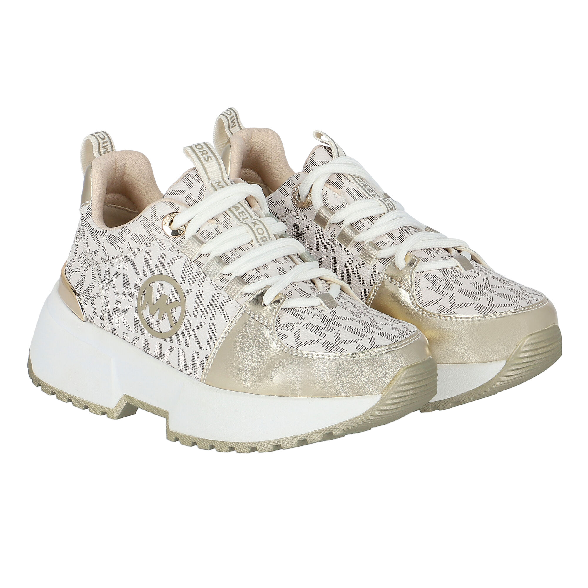 Michael kors gold trainers uk store
