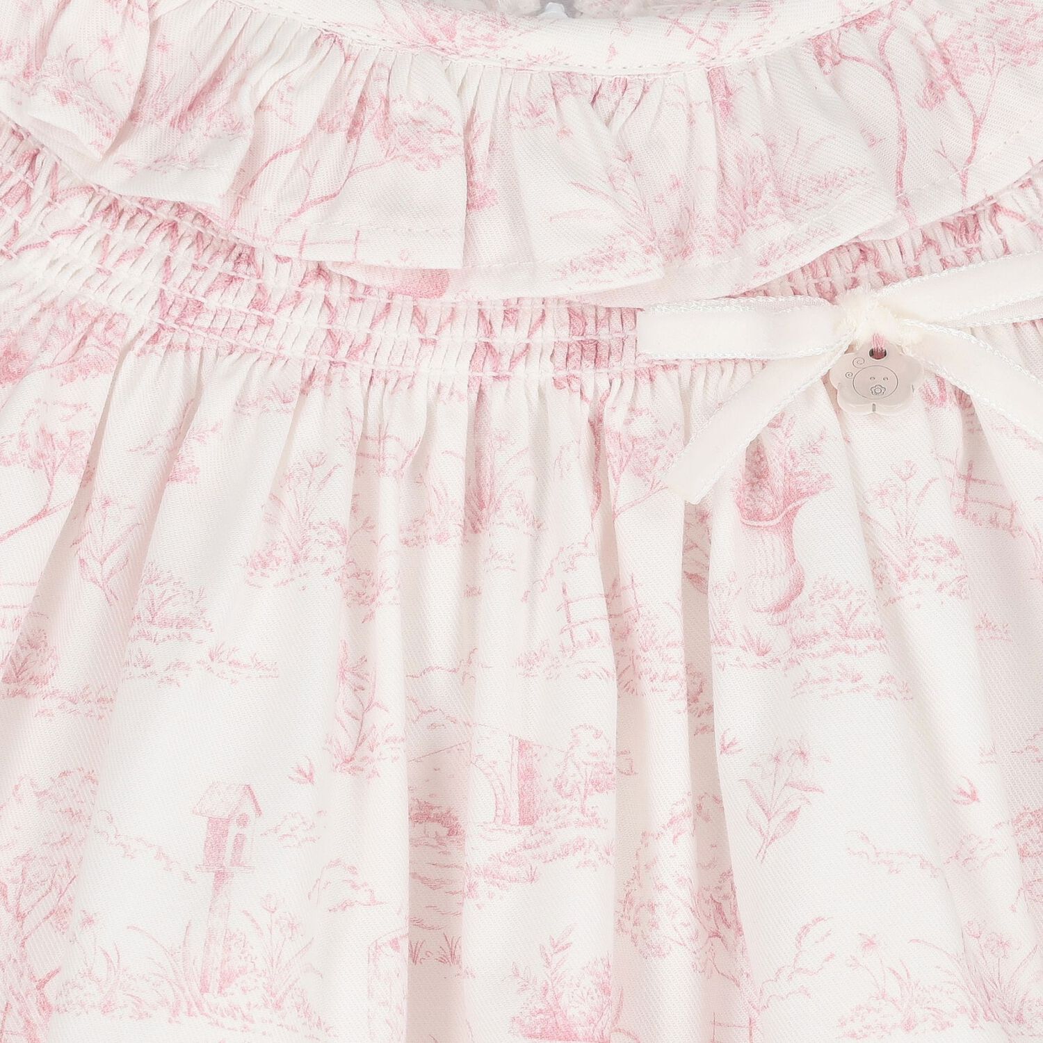 Baby Girls Ivory Dress Set, 1, hi-res