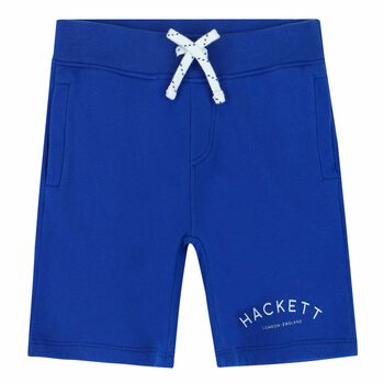 Boys Blue Logo Shorts