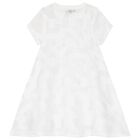 Girls White Logo 2-in-1 Dress, 1, hi-res