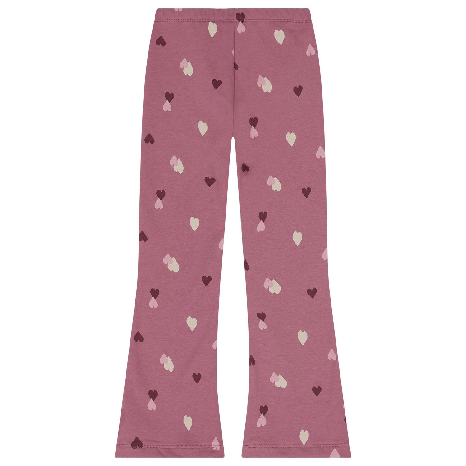 Girls Pink Teddy Bear Leggings Set, 2, hi-res