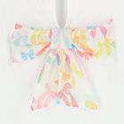 Girls White Bow Skirt Set, 1, hi-res