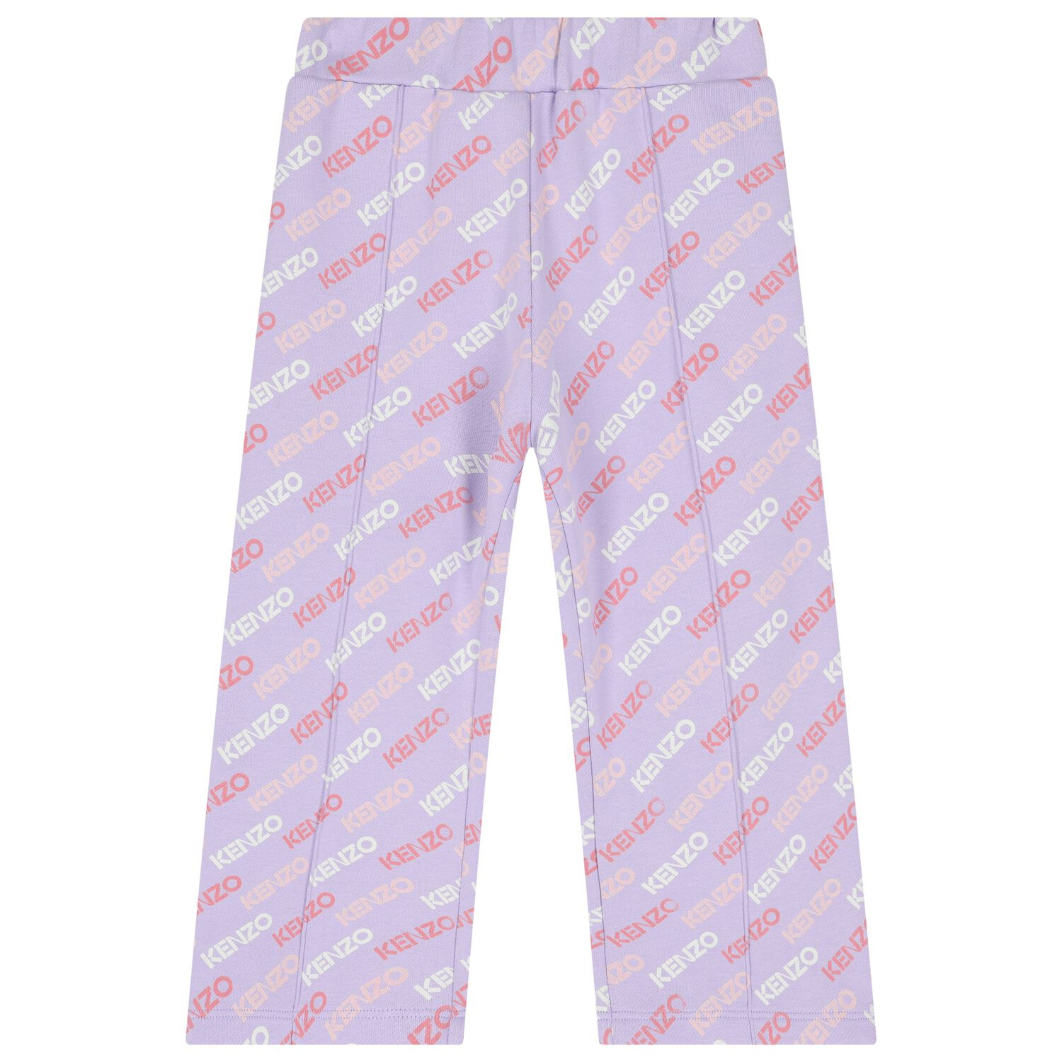 Girls Purple Logo Joggers, 1, hi-res