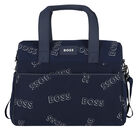 Navy Logo Baby Changing Bag, 1, hi-res