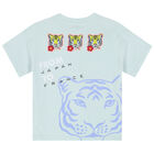 Girls Aqua Logo T-Shirt, 1, hi-res