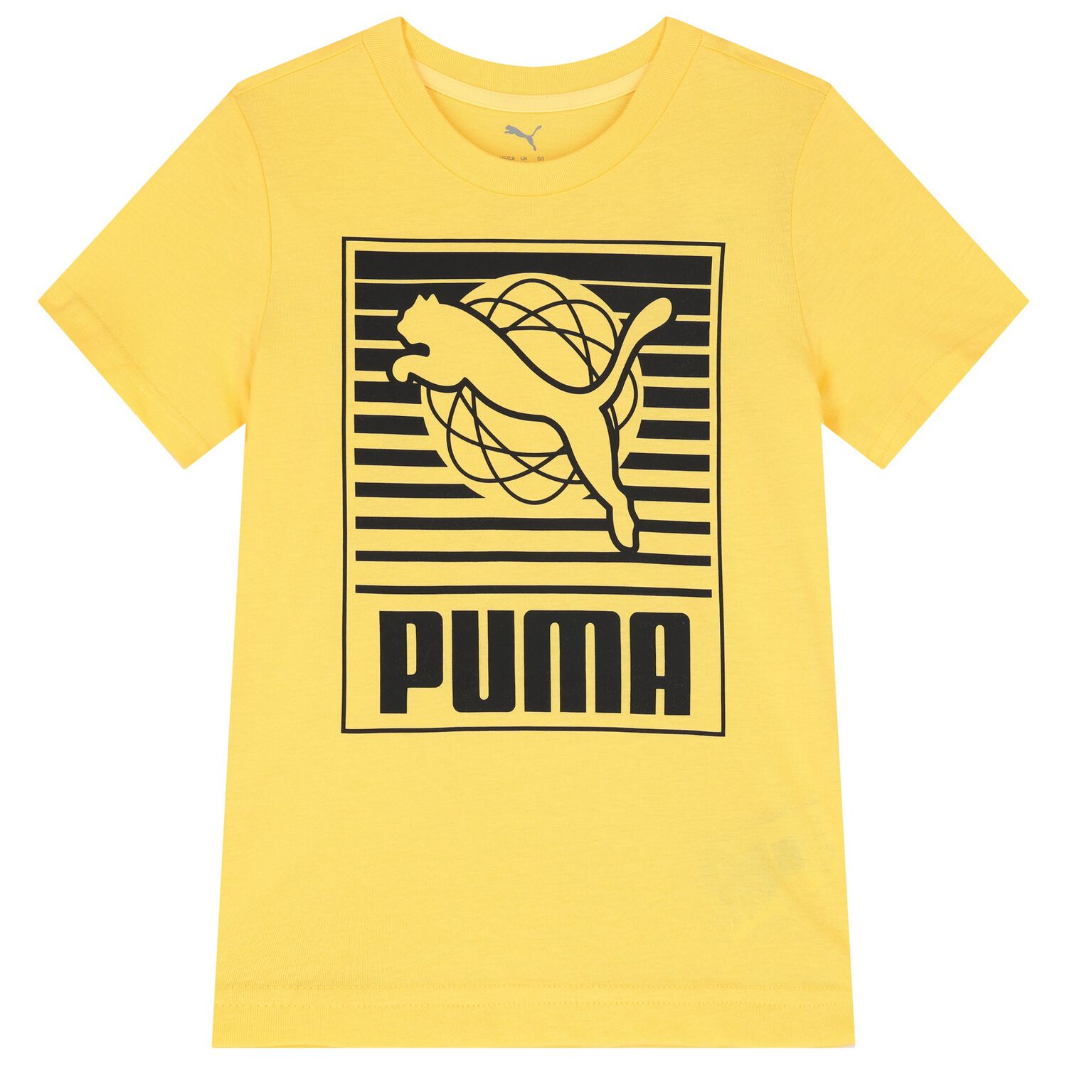 Boys Yellow Logo T-Shirt, 1, hi-res