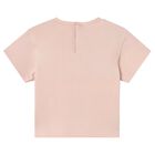 Younger Girls Pink Cherry T-Shirt, 1, hi-res