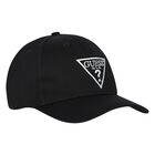 Boys Black Logo Cap, 2, hi-res