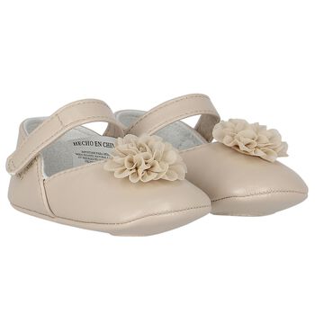 Baby Girls Ivory Pre Walker Shoes