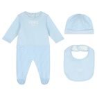 Boys Blue Logo Baby Gift Set, 2, hi-res