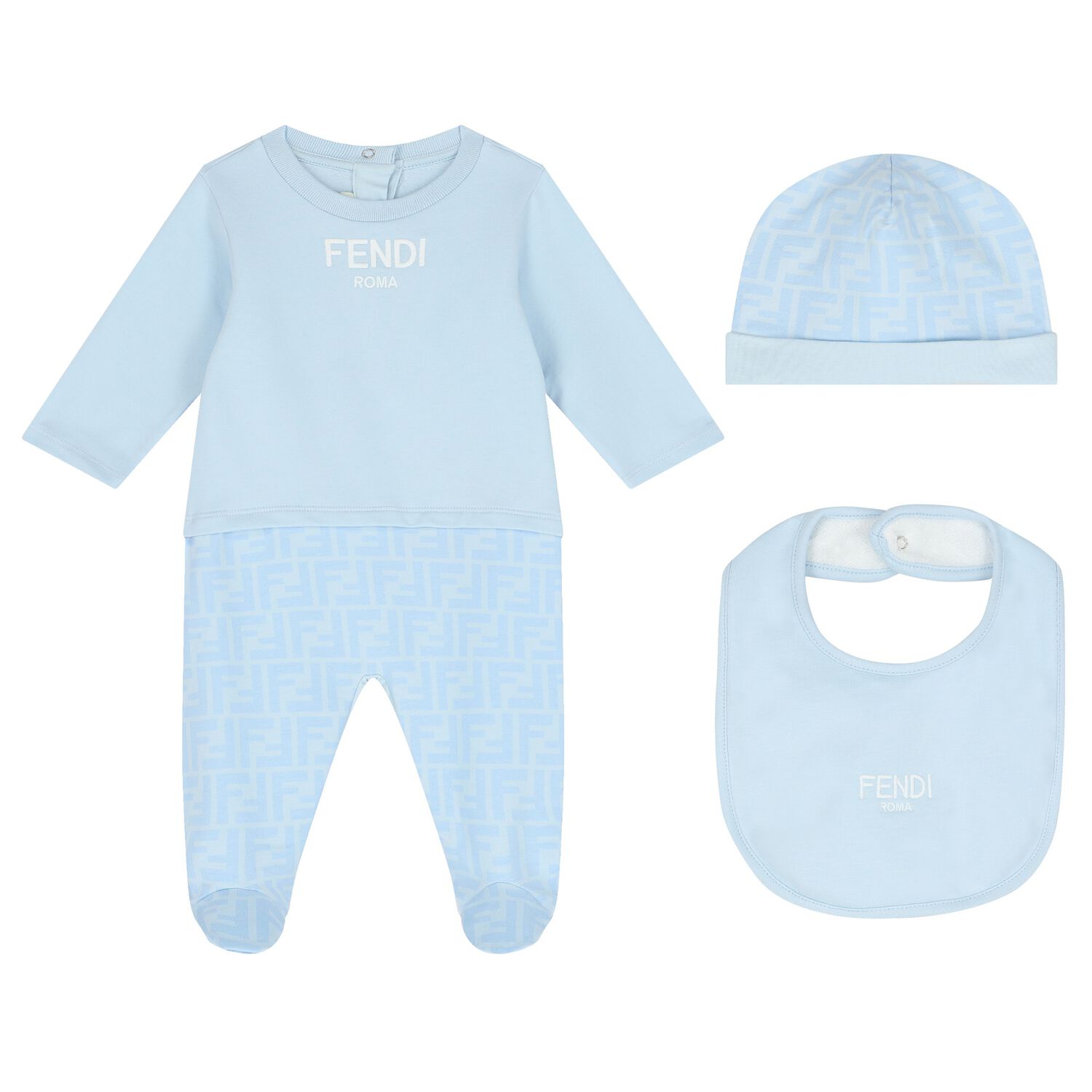 Boys Blue Logo Baby Gift Set, 2, hi-res image number null