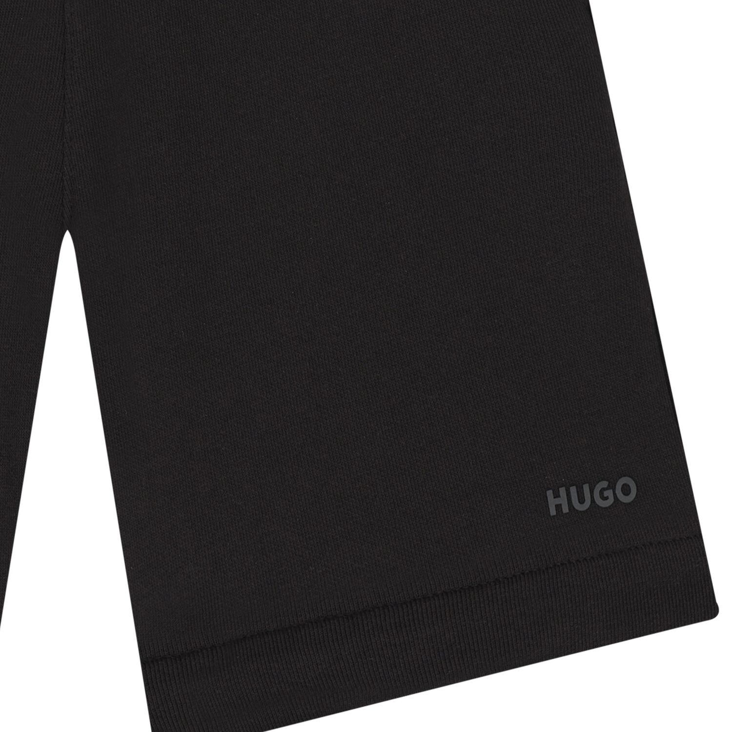Boys Black Logo Shorts, 1, hi-res image number null