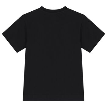 Boys Black Logo T-Shirt