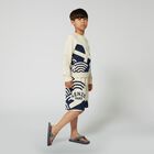 Boys Ivory Logo Shorts, 1, hi-res