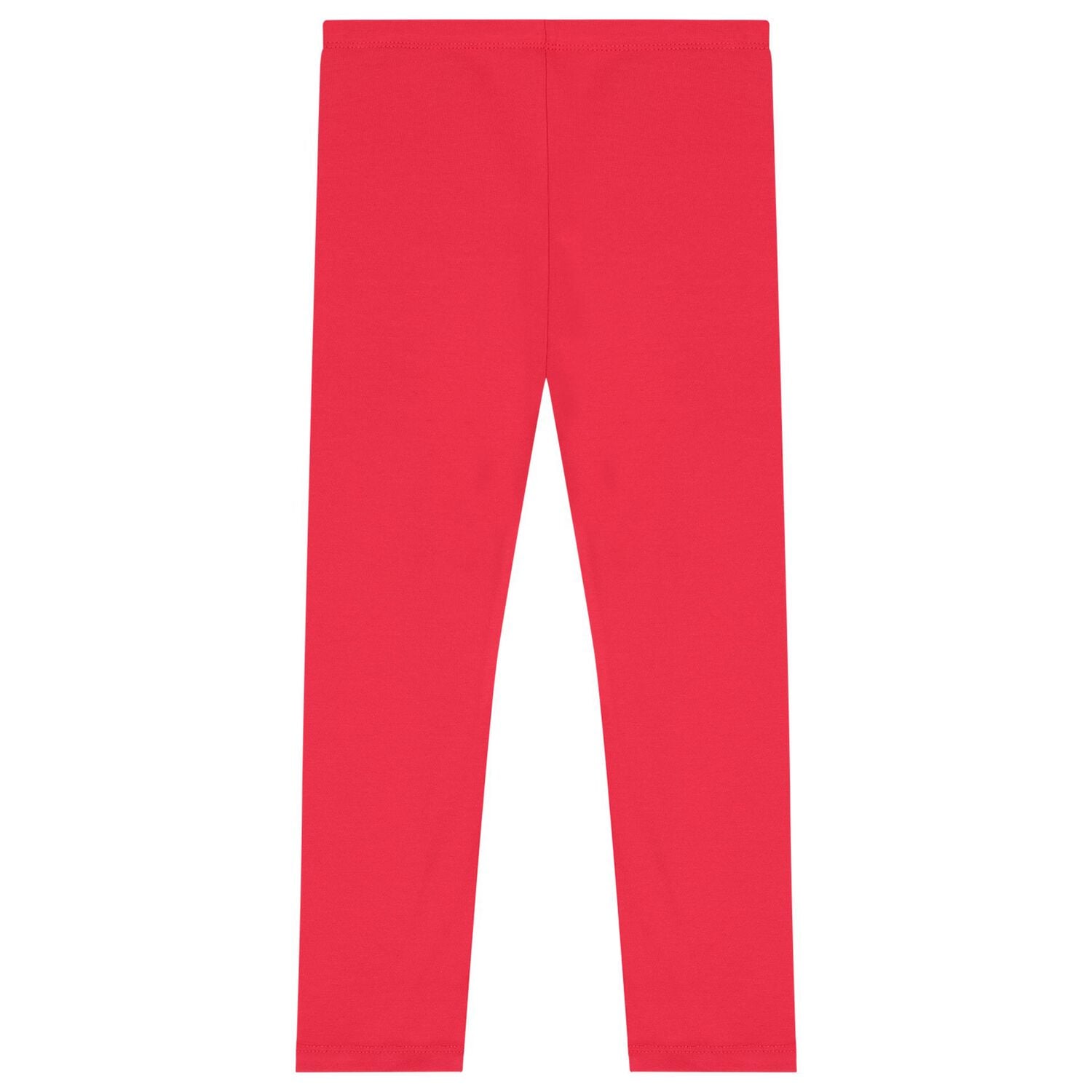Girls White & Pink Leggings Set, 1, hi-res