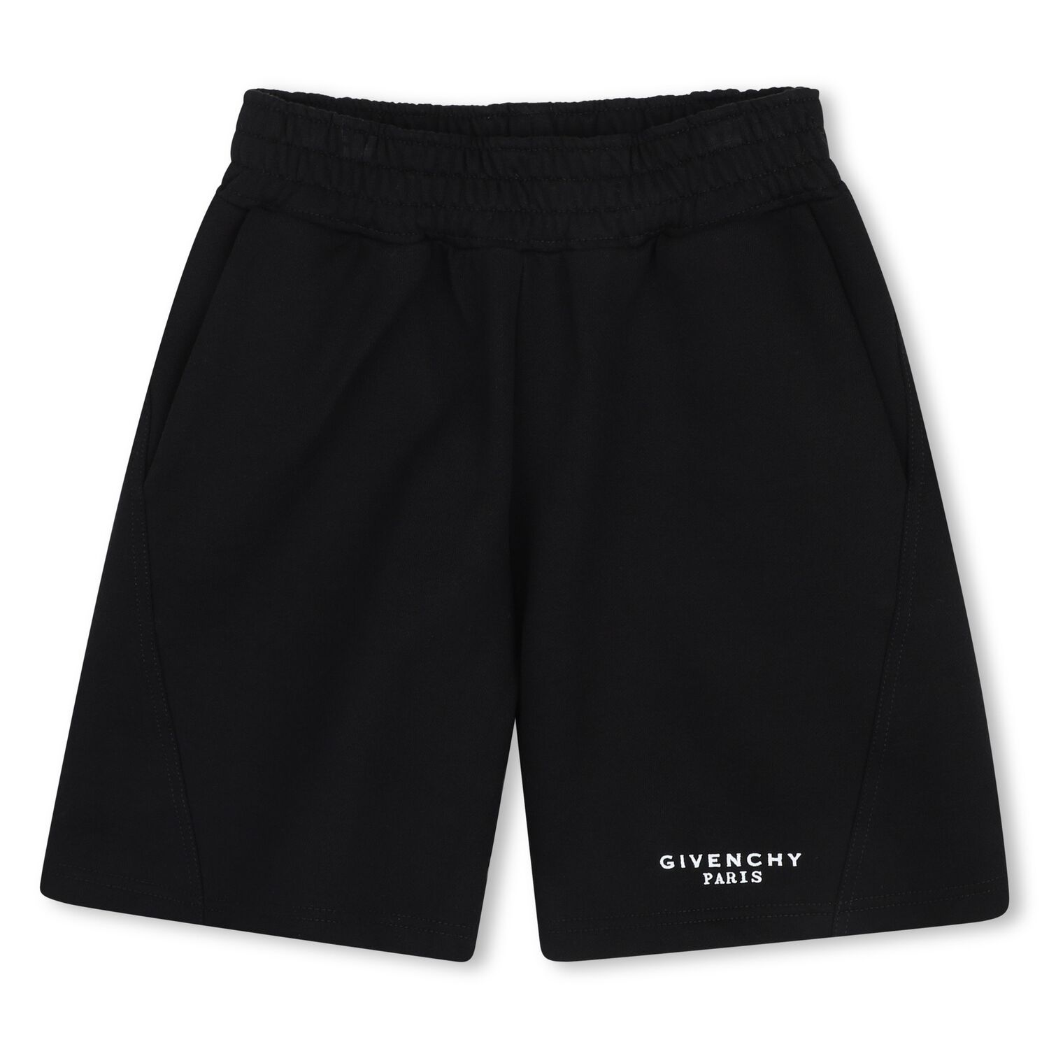 Black Logo Shorts, 1, hi-res