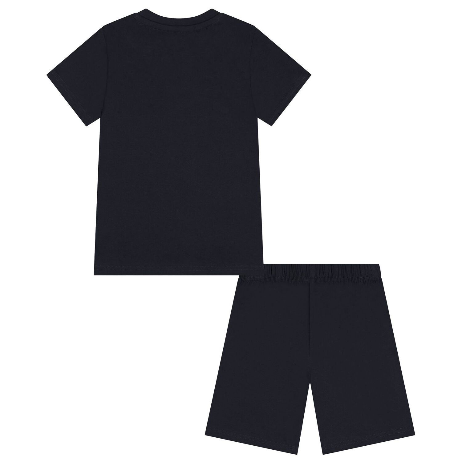 Boys Navy Blue Jurassic Shorts Set, 1, hi-res