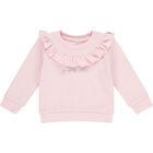 Baby Girls Pink Logo Tracksuit, 1, hi-res