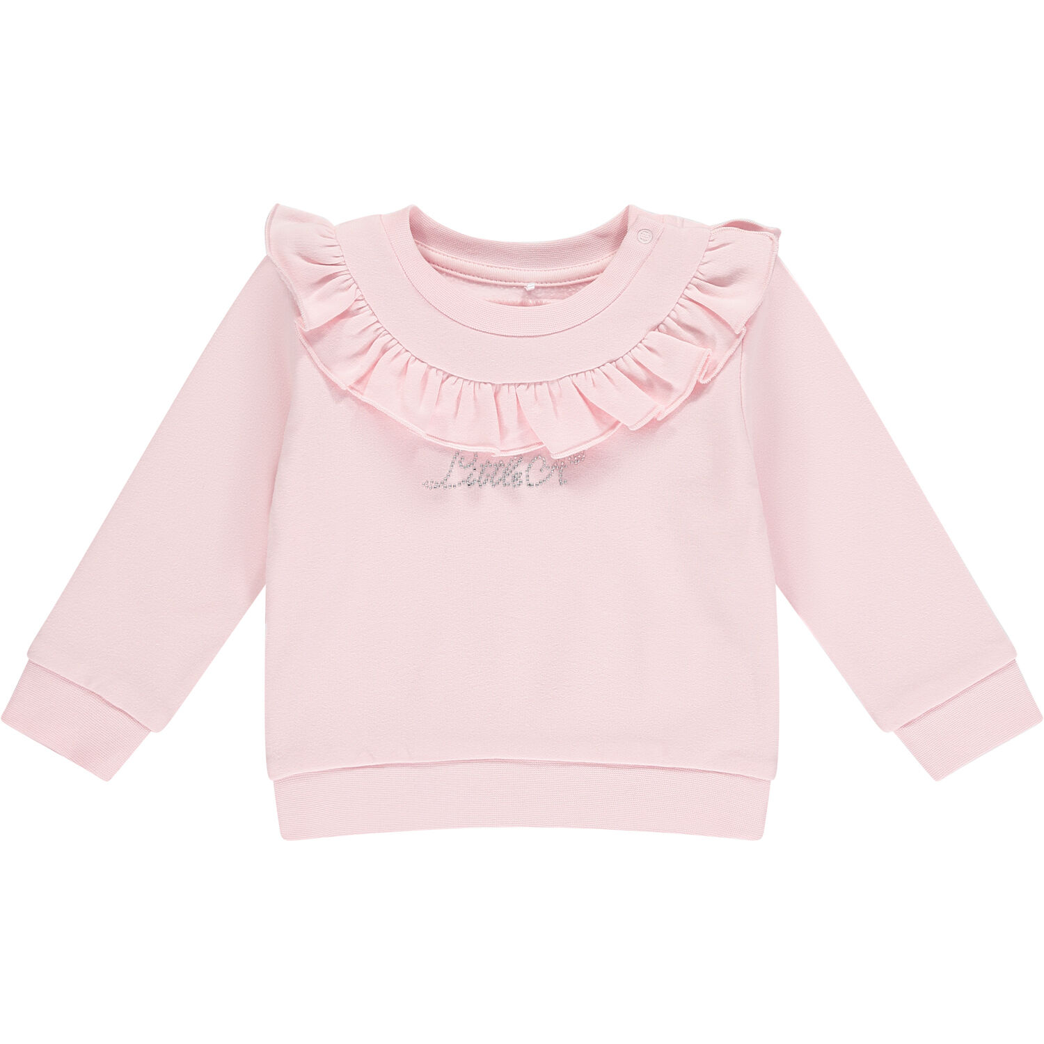 Baby Girls Pink Logo Tracksuit, 1, hi-res