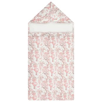 My Little Pie Baby Girls White & Pink Africa Nest, 1 Baby Girls White & Pink Africa Nest