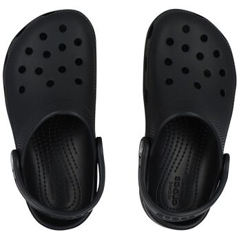 Black Classic Clogs Sandals
